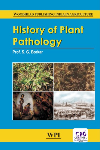 History Of Plant Pathology Borkar Suresh Govindrao