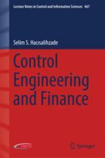 Control Engineering And Finance 1st Edition Selim S Hacısalihzade Auth