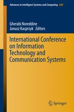 International Conference On Information Technology And Communication Systems 1st Edition Gherabi Noreddine