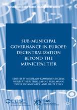 Submunicipal Governance In Europe Decentralization Beyond The Municipal Tier 1st Edition Nikolaoskomninos Hlepas