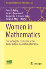 Women In Mathematics Celebrating The Centennial Of The Mathematical Association Of America 1st Edition Janet L Beery