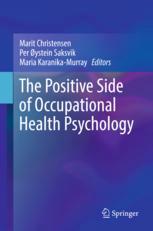 The Positive Side Of Occupational Health Psychology 1st Edition Marit Christensen