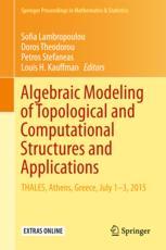 Algebraic Modeling Of Topological And Computational Structures And Applications Thales Athens Greece July 13 2015 1st Edition Sofia Lambropoulou
