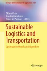 Sustainable Logistics And Transportation Optimization Models And Algorithms 1st Edition Didem Cinar