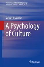 A Psychology Of Culture 1st Edition Michael B Salzman Auth