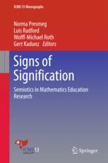 Signs Of Signification Semiotics In Mathematics Education Research 1st Edition Norma Presmeg