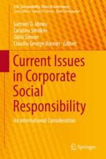 Current Issues In Corporate Social Responsibility An International Consideration 1st Edition Samuel O Idowu