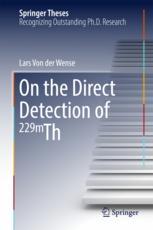 On The Direct Detection Of 229m Th 1st Edition Lars Von Der Wense Auth