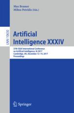 Artificial Intelligence Xxxiv 37th Sgai International Conference On Artificial Intelligence Ai 2017 Cambridge Uk December 1214 2017 Proceedings 1st Edition Max Bramer