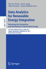 Data Analytics For Renewable Energy Integration Informing The Generation And Distribution Of Renewable Energy 5th Ecml Pkdd Workshop Dare 2017 Skopje Macedonia September 22 2017 Revised Selected Papers 1st Edition Wei Lee Woon