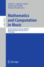 Mathematics And Computation In Music 6th International Conference Mcm 2017 Mexico City Mexico June 2629 2017 Proceedings 1st Edition Octavio A Agustnaquino
