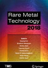 Rare Metal Technology 2018 1st Edition Hojong Kim Bradford Wesstrom