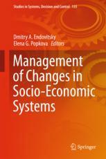 Management Of Changes In Socioeconomic Systems 1st Edition Dmitry A Endovitsky
