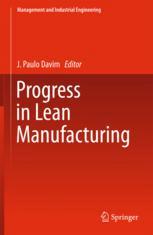 Progress In Lean Manufacturing 1st Edition J Paulo Davim Eds