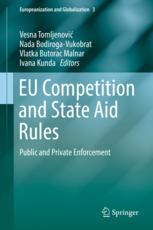 Eu Competition And State Aid Rules Public And Private Enforcement 1st Edition Vesna Tomljenovi