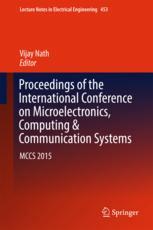 Proceedings Of The International Conference On Microelectronics Computing Amp Communication Systems Mccs 2015 1st Edition Vijay Nath Eds