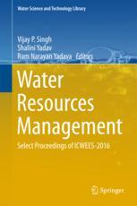 Water Resources Management Select Proceedings Of Icwees2016 1st Edition Vijay P Singh