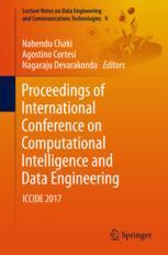 Proceedings Of International Conference On Computational Intelligence And Data Engineering Iccide 2017 1st Edition Nabendu Chaki