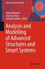 Analysis And Modelling Of Advanced Structures And Smart Systems 1st Edition Holm Altenbach