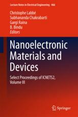 Nanoelectronic Materials And Devices Select Proceedings Of Icnets2 Volume Iii 1st Edition Christophe Labb