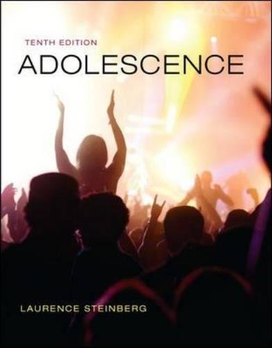 Adolescence 10th Edition Laurence Steinberg