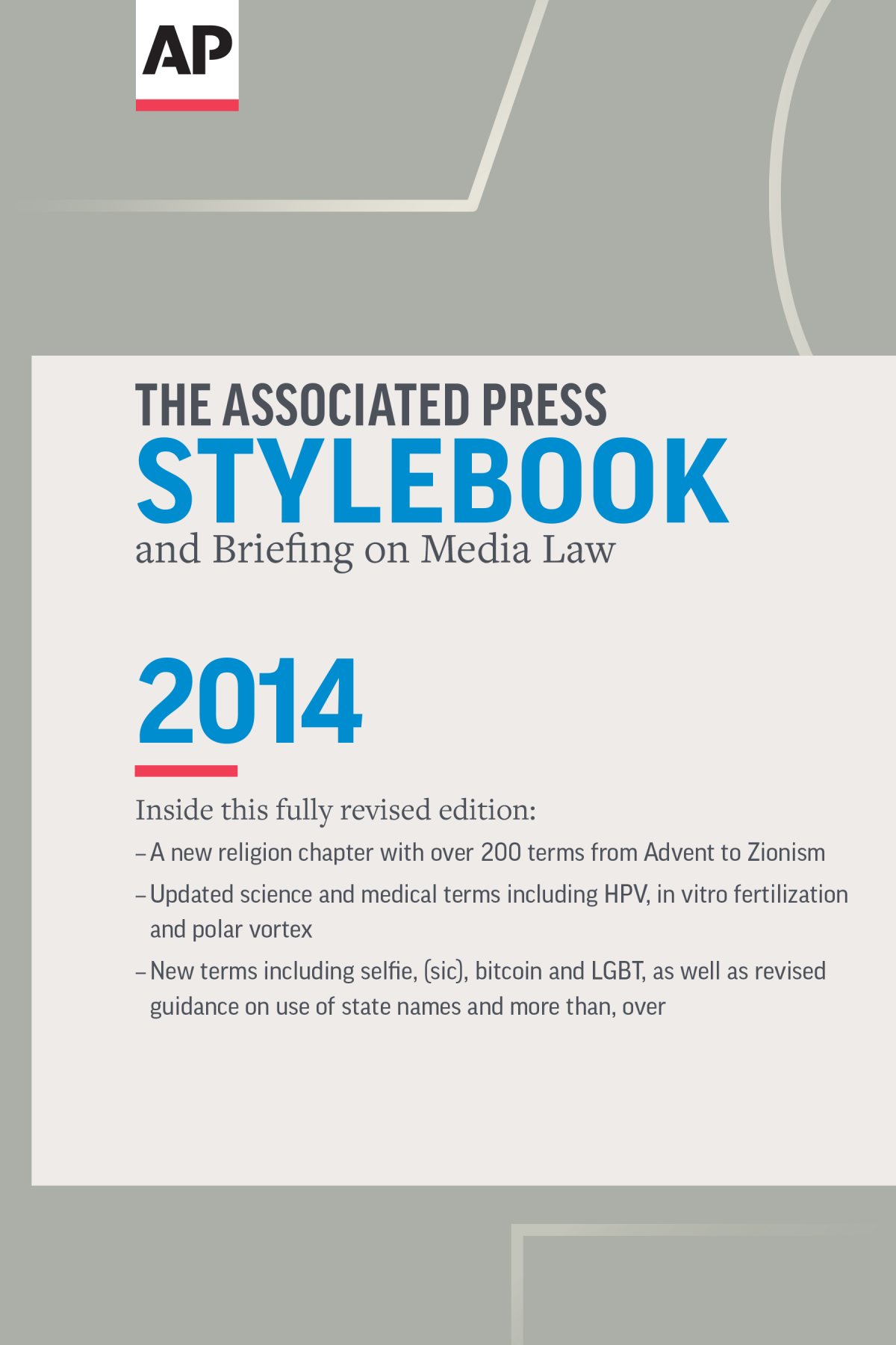 The Associated Press Stylebook 2014 And Briefing On Media Law 49th Edition Darrell Christian