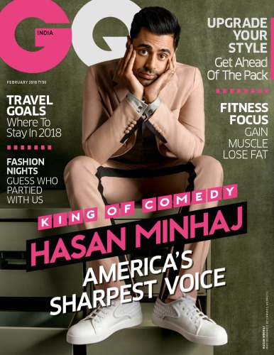 Gq India February 2018 Feat Hasan Minhaj Gq India