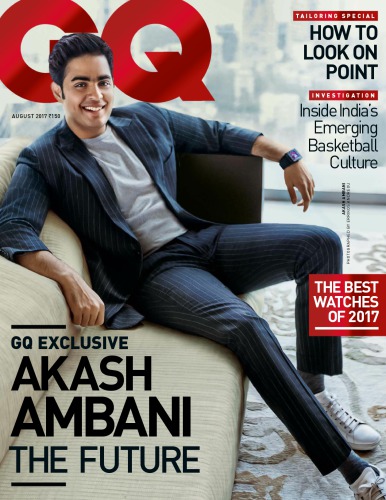 Gq India August 2017 Feat Akash Ambani Gq India