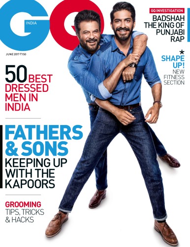 Gq India June 2017 Feat Anil Kapoor Son Gq India