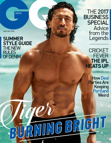 Gq India May 2017 Feat Tiger Shroff Gq India
