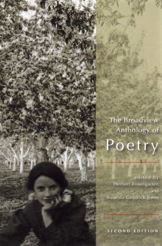 The Broadview Anthology Of Poetry Second Edition 2nd Edition Amanda Goldrickjones