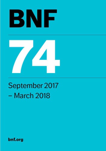 Bnf 74 September 2017march 2018 Pharmaceutical Press