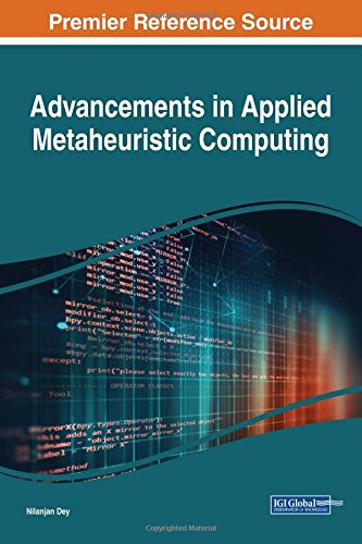 Advancements in Applied Metaheuristic Computing 1st edition Nilanjan Dey