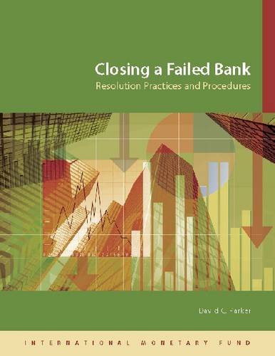 Closing A Failed Bank Resolution Practices And Procedures Papcdr International Monetary Fund