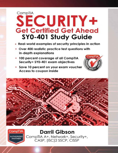 Comptia Security Get Certified Get Ahead Sy0401 Study Guide 3rd Darril Gibson