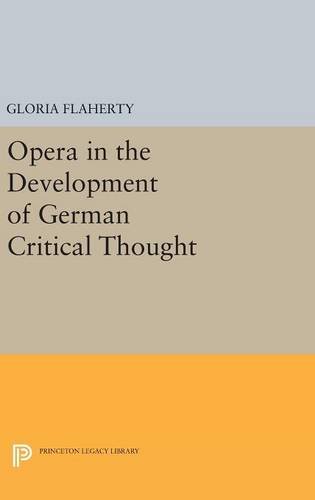 Opera In The Development Of German Critical Thought Gloria Flaherty