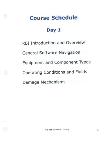 Api Rbi Software Riskbased Inspection Mark Harmody James Mekker