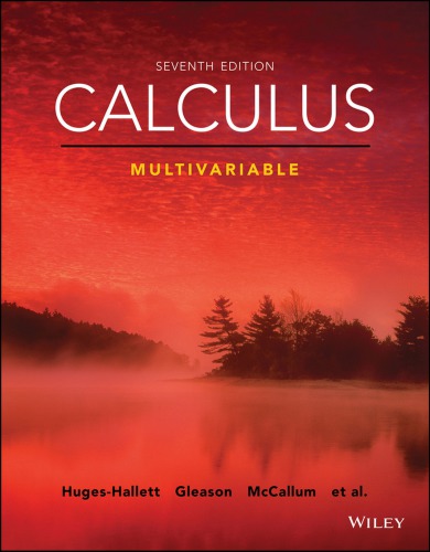 Calculus Multivariable 7th Deborah Hugheshallett Andrew M Gleason
