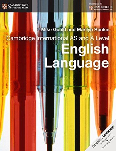 Cambridge International As And A Level English Language Coursebook Mike Gould