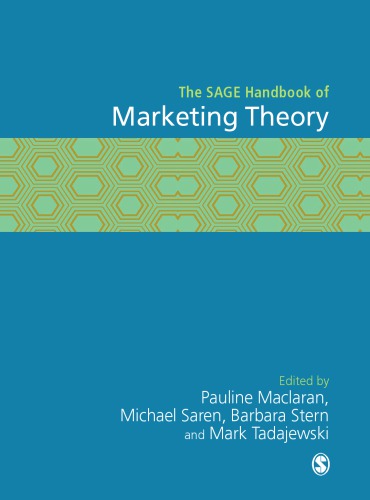 The Sage Handbook Of Marketing Theory 1st Edition Pauline Maclaran