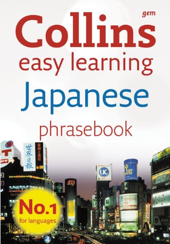 Collins Gem Easy Learning Japanese Phrasebook 2nd Collins Uk