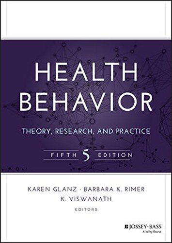 Health Behavior Theory Research And Practice 5th Edition Karen Glanz