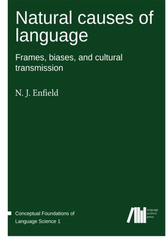 Natural Causes Of Language Frames Biases And Cultural Transmission N J Enfield