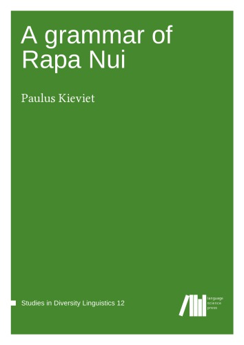 A Grammar Of Rapa Nui Paulusjan Kieviet