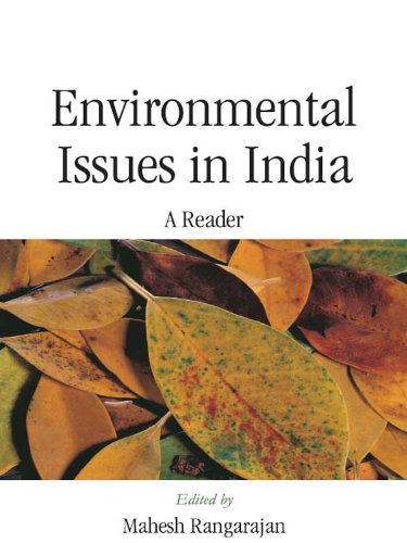 Environmental Issues In India Mahesh Rangarajan
