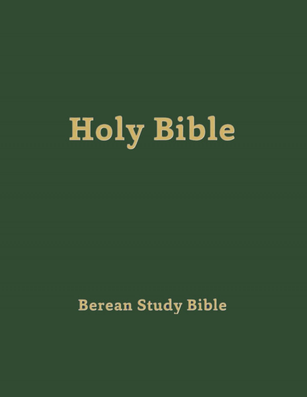 Berean Study Bible Old New Testaments Bible Hub