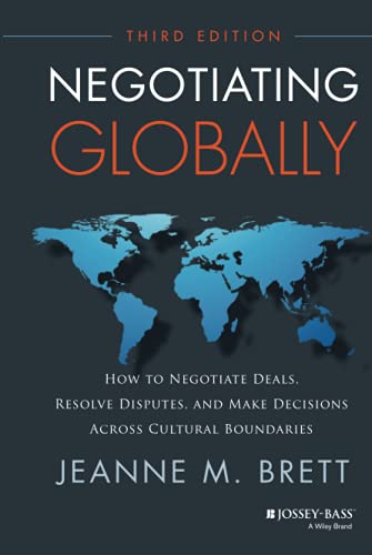 Negotiating Globally 3rd Edition Jeanne M Brett