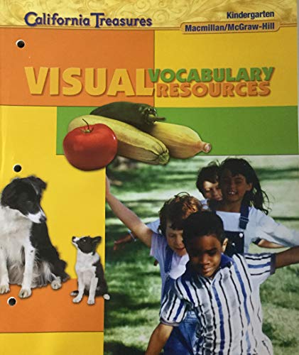 Visual Vocabulary Resources Kindergarten Diane August