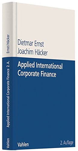 Applied International Corporate Finance Dietmar Ernst Joachim Hcker