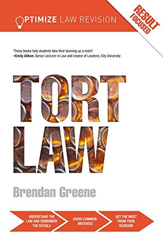 Optimize Tort Law 1st Edition Brendan Greene
